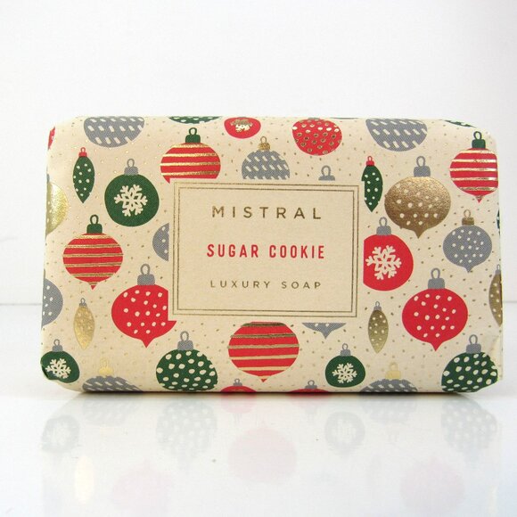 Mistral Sugar Cookie Luxury Soap Pure Vegetable Soap 7 Oz 200g Made in France - Picture 1 of 7